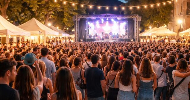 Grande successo per la Notte Bianca a Nerito con cultura e musica per i giovani Grande successo per la Notte Bianca a Nerito con cultura e musica per i giovani