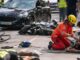 Incidente durante gara ciclistica ad Aprati, coinvolti auto, moto e bici Incidente durante gara ciclistica ad Aprati, coinvolti auto, moto e bici