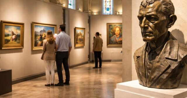 Arte e territorio: la mostra 'Radici' al Santuario di San Gabriele Arte e territorio: la mostra 'Radici' al Santuario di San Gabriele