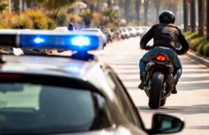 Fuga di un motociclista dopo l’alt dei Carabinieri a Giulianova Fuga di un motociclista dopo l'alt dei Carabinieri a Giulianova