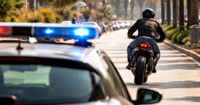 Fuga di un motociclista dopo l'alt dei Carabinieri a Giulianova Fuga di un motociclista dopo l'alt dei Carabinieri a Giulianova