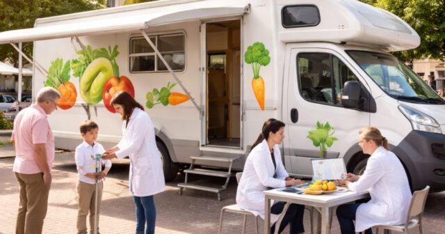Il Camper della Nutrizione approda a Giulianova per una giornata di prevenzione Il Camper della Nutrizione approda a Giulianova per una giornata di prevenzione
