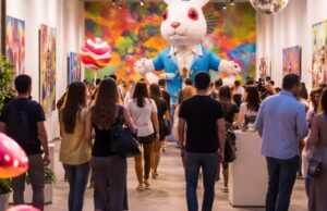 Inaugurazione della mostra ‘Wonderland’ a Teramo Inaugurazione della mostra 'Wonderland' a Teramo