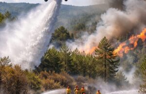 Incendio tra Cellino Attanasio e Cermignano domato con 14 lanci dell’elicottero Incendio tra Cellino Attanasio e Cermignano domato con 14 lanci dell'elicottero