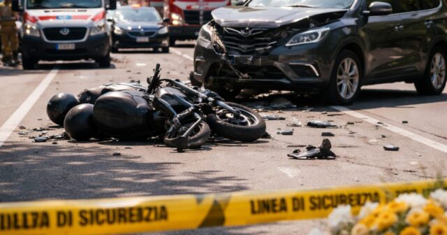 Incidente mortale a Villa Zaccheo: scooterista 44enne perde la vita nello scontro con un SUV