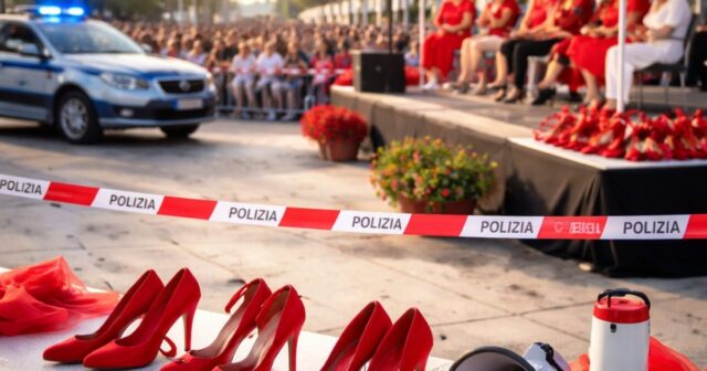 Jo Squillo protagonista della quarta edizione di Rosso Italia sul lungomare di Alba Adriatica Jo Squillo protagonista della quarta edizione di Rosso Italia sul lungomare di Alba Adriatica