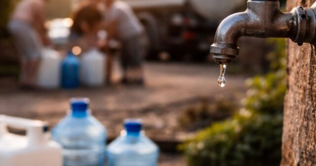 Migliaia di famiglie senza acqua a causa delle chiusure programmate