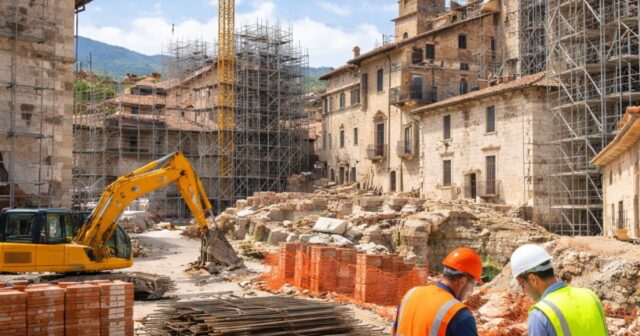 Prosegue la ricostruzione in Abruzzo a dieci anni dal terremoto Prosegue la ricostruzione in Abruzzo a dieci anni dal terremoto