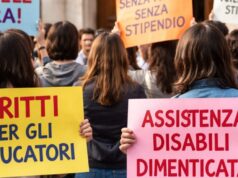 Protesta delle assistenti educative a Teramo: «Siamo gli invisibili della scuola» Protesta delle assistenti educative a Teramo: «Siamo gli invisibili della scuola»
