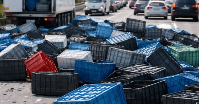 Camion perde il carico: traffico bloccato sulla statale 81 a Teramo