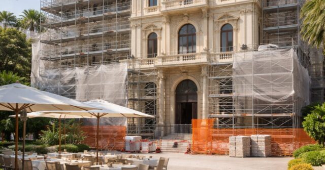 Chiusura temporanea del Grande Italia per i restauri di Palazzo Pompetti il 31 luglio