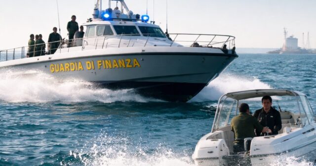 Due denunciati dalla Guardia di Finanza per resistenza a pubblico ufficiale durante inseguimento in mare