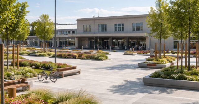 Inaugurazione della nuova piazza della stazione di Teramo