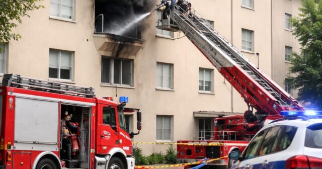 Incendio in un appartamento a Collatterrato Basso, intervento dei vigili del fuoco Incendio in un appartamento a Collatterrato Basso, intervento dei vigili del fuoco