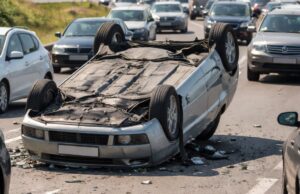 Incidente sulla Teramo-Mare provoca ribaltamento di un’auto e traffico bloccato Incidente sulla Teramo-Mare provoca ribaltamento di un'auto e traffico bloccato
