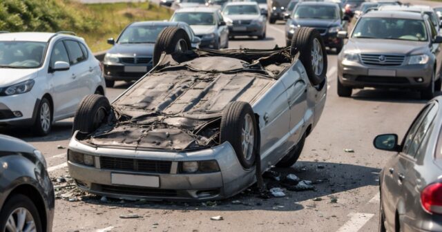 Incidente sulla Teramo-Mare provoca ribaltamento di un'auto e traffico bloccato