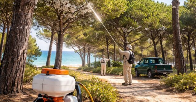 Inizio della fase operativa per combattere la cocciniglia tartaruga nell'Area Marina del Cerrano Inizio della fase operativa per combattere la cocciniglia tartaruga nell'Area Marina del Cerrano