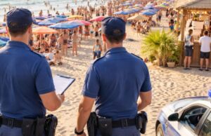 Operazione di controllo a Tortoreto: oltre cento identificati e irregolarità in stabilimenti balneari Operazione di controllo a Tortoreto: oltre cento identificati e irregolarità in stabilimenti balneari