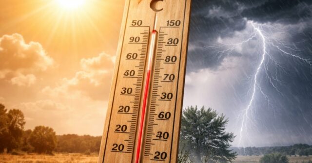 Previsioni per agosto: temperature anomale fino a 50 gradi e rischio di temporali violenti Previsioni per agosto: temperature anomale fino a 50 gradi e rischio di temporali violenti