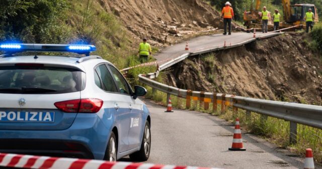 Riapertura parziale della SP 56 in vista dopo tre mesi di chiusura Riapertura parziale della SP 56 in vista dopo tre mesi di chiusura