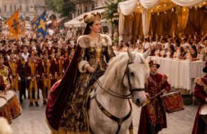 Rievocazione storica a Teramo: il ritorno della regina Giovanna D’Aragona Rievocazione storica a Teramo: il ritorno della regina Giovanna D'Aragona
