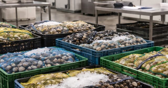 Sequestrate sei tonnellate di molluschi illegali in Abruzzo
