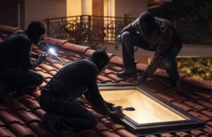 Tentato furto a Villa Mosca: tre individui sul tetto di una villetta Tentato furto a Villa Mosca: tre individui sul tetto di una villetta