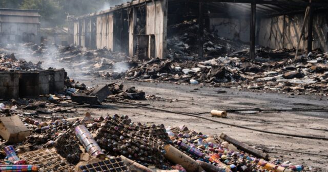 Tragedia nella fabbrica di fuochi d'artificio di Sant'Anatolia: muoiono madre e figlio Tragedia nella fabbrica di fuochi d'artificio di Sant'Anatolia: muoiono madre e figlio