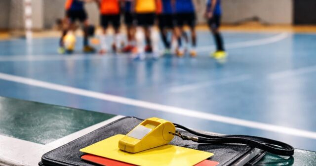Aggressione a un arbitro durante una partita di calcio a 5 a Poggio Morello Aggressione a un arbitro durante una partita di calcio a 5 a Poggio Morello