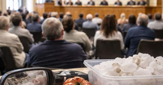 Assemblea pubblica a Bellante per affrontare i danni della grandinata Assemblea pubblica a Bellante per affrontare i danni della grandinata