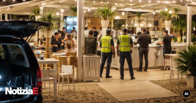 Controllo notturno a Silvi Marina: scoperti cinque lavoratori in nero Controllo notturno a Silvi Marina: scoperti cinque lavoratori in nero