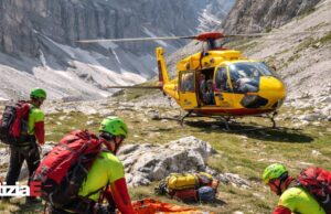 Escursionista francese di 52 anni recuperata sul Gran Sasso Escursionista francese di 52 anni recuperata sul Gran Sasso