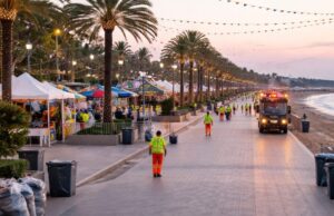 Folla di centomila persone al Carnevalba, il lungomare di Alba Adriatica già pulito all’alba Folla di centomila persone al Carnevalba, il lungomare di Alba Adriatica già pulito all'alba