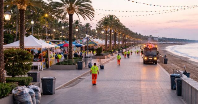 Folla di centomila persone al Carnevalba, il lungomare di Alba Adriatica già pulito all'alba Folla di centomila persone al Carnevalba, il lungomare di Alba Adriatica già pulito all'alba