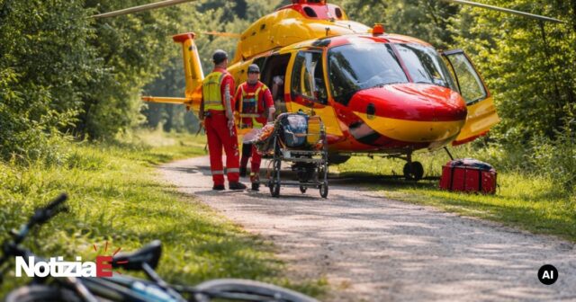 Incidente in bicicletta sulla Greenway del Nera: soccorsa una 41enne teramana Incidente in bicicletta sulla Greenway del Nera: soccorsa una 41enne teramana