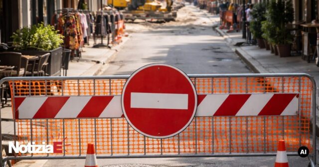 Indignazione tra i commercianti per la chiusura di via Paladini Indignazione tra i commercianti per la chiusura di via Paladini