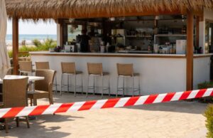 Sequestro di un chiosco-bar sul lungomare di Montesilvano Sequestro di un chiosco-bar sul lungomare di Montesilvano
