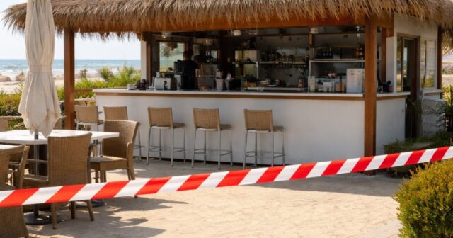 Sequestro di un chiosco-bar sul lungomare di Montesilvano Sequestro di un chiosco-bar sul lungomare di Montesilvano