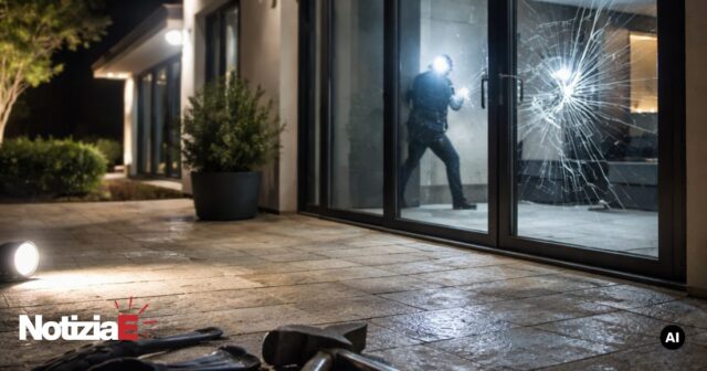 Tentato assalto notturno alla villa dell'imprenditore Mauro Lilli a Carsoli Tentato assalto notturno alla villa dell'imprenditore Mauro Lilli a Carsoli