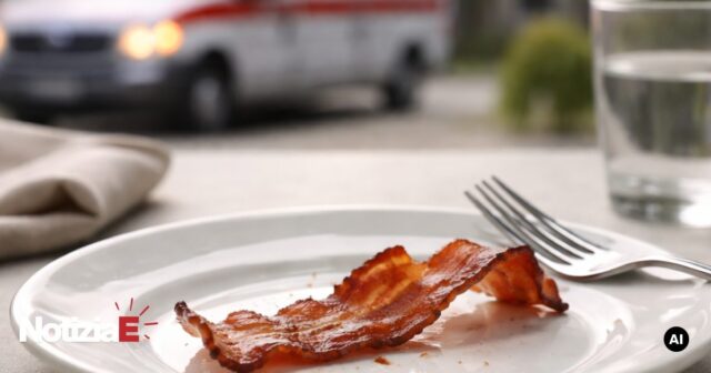 Tragedia a Viterbo: giovane madre di 28 anni muore soffocata da una fetta di bacon