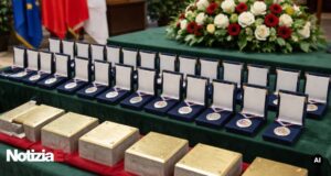 Cerimonia a Teramo per la Giornata degli Internati: 36 Medaglie d’Onore consegnate Cerimonia a Teramo per la Giornata degli Internati: 36 Medaglie d'Onore consegnate