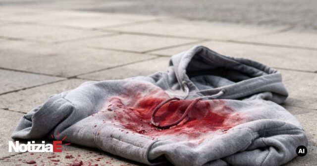 Felpa insanguinata trovata a Lanciano, indagini in corso Felpa insanguinata trovata a Lanciano, indagini in corso