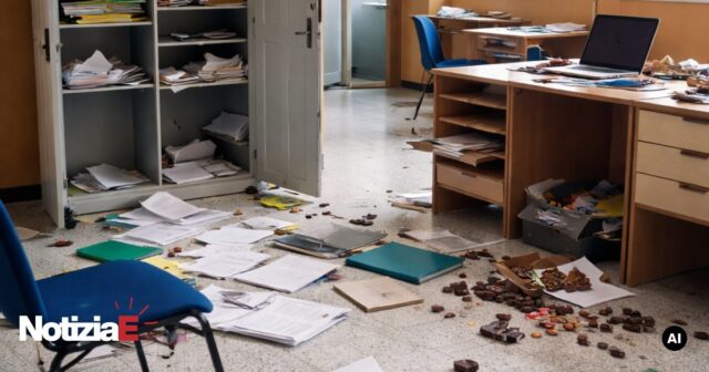 Furto alla Teramo 4 di via Aldo Moro: ladri vandalizzano e cercano dati sensibili Furto alla Teramo 4 di via Aldo Moro: ladri vandalizzano e cercano dati sensibili
