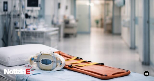 Incidente in moto da enduro: 19enne trasportato in ospedale