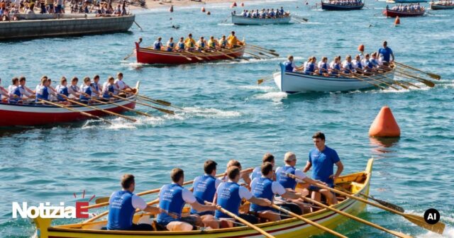 Martinsicuro conquista il terzo posto alla Regata dei Gonfaloni