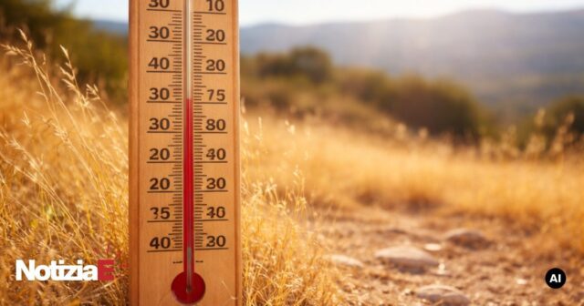 Record di caldo in Abruzzo: agosto 2026 segna un'anomalia di 3,4 gradi Record di caldo in Abruzzo: agosto 2026 segna un'anomalia di 3,4 gradi