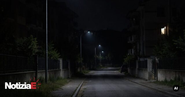 Residenti di Villa Mosca in allerta per l'assenza di illuminazione Residenti di Villa Mosca in allerta per l'assenza di illuminazione