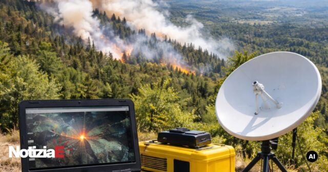 Sara Ciaci, la ricercatrice teramana che sfrutta i satelliti per la gestione degli incendi Sara Ciaci, la ricercatrice teramana che sfrutta i satelliti per la gestione degli incendi