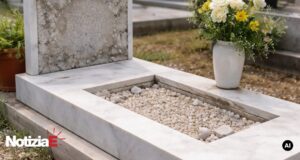 Scoperta sconcertante al cimitero di Montesilvano: rubata la lapide di nonno Ugo Scoperta sconcertante al cimitero di Montesilvano: rubata la lapide di nonno Ugo