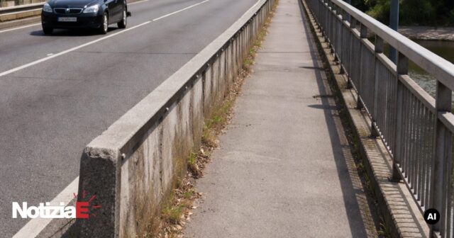 Segnaletica assente sul ponte di Cartecchio: il lettore chiede chiarimenti Segnaletica assente sul ponte di Cartecchio: il lettore chiede chiarimenti